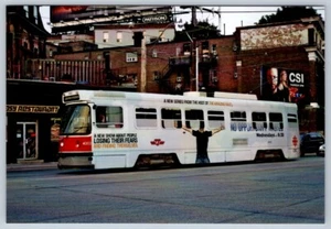 TTC Streetcar #4003 'CBC' Wrap King St W at Queen St W Toronto Fuji 4x6 Print - Picture 1 of 2