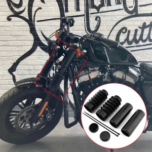 For Harley Davidson Sportster X48 Forty Eight XL1200X 2016-2022 Full Fork Cover - Picture 1 of 12