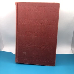 1966 Webster's New World Dictionary Of The American Language College Edition - Picture 1 of 11