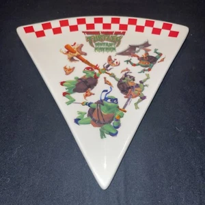Nickelodeon TEENAGE MUTANT NINJA TURTLES Movie Pizza Slice Shaped Plate 2023 - Picture 1 of 9