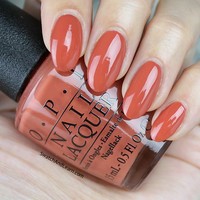OPI Kerry YANK MY DOODLE Orange Brown Tawny Copper Nail Polish Lacquer .5oz W58