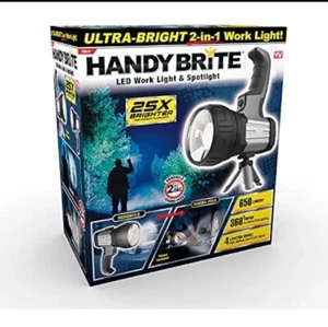 Handy Brite 2-in-1 Handheld + Hands-Free LED Work Light & Spotlight with Tripod - Picture 1 of 6