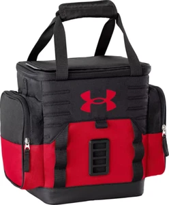 Under Armour Red Black 12-Can Sideline Soft Cooler NEW - Picture 1 of 8