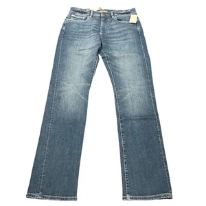 NWT DL1961 Russell Slim Straight Jean Men's Sz 31x34 Seaport DL Ultimate Stretch - Picture 1 of 11