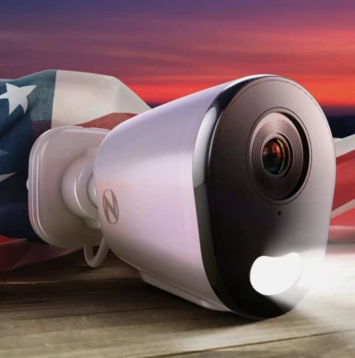 Night Owl WCM-FWIP4L-BS-V2 Plug-In Wi-Fi 2K Standalone Camera with Power Adapter - Image 1 of 4