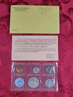 US Mint Set: Philadelphia (1963) all OGP, Token, Proof Strike, Lots of Luster - Image 1 of 4