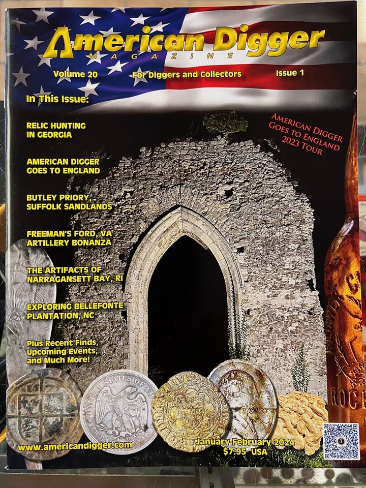 American Digger Magazine Vol.20  Issue 1 Jan-Feb 2024 Foto 1 de 1