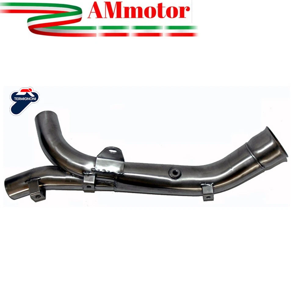 Termignoni No Catalitico Yamaha R1 Yzf 2011 Tubo De escape Acero Moto Exhaust - Imagen 1 de 1