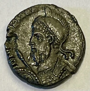 Julian II ancient Roman Coin 360-363 AD -Follis Heracles #28 - Picture 1 of 2