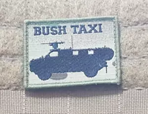 Bush Taxi Bushmaster Australian Army Multicam Gelsoft Airsoft Morale Patch - Picture 1 of 2