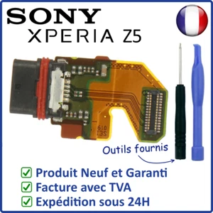 NAPPE PRISE USB DOCK CONNECTEUR DE CHARGE DU SONY XPERIA Z5 E6603 E6653 E6633 - Photo 1 sur 4