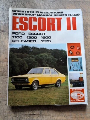 Ford Escort MK2 1.1, 1.3, & 1.6 (1975-1977) Workshop Manual - Image 1 of 4