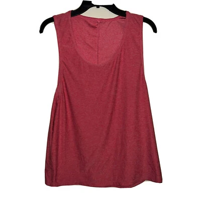 Camiseta sin mangas Marika coral Activewear para mujer talla mediana Foto 1 de 4