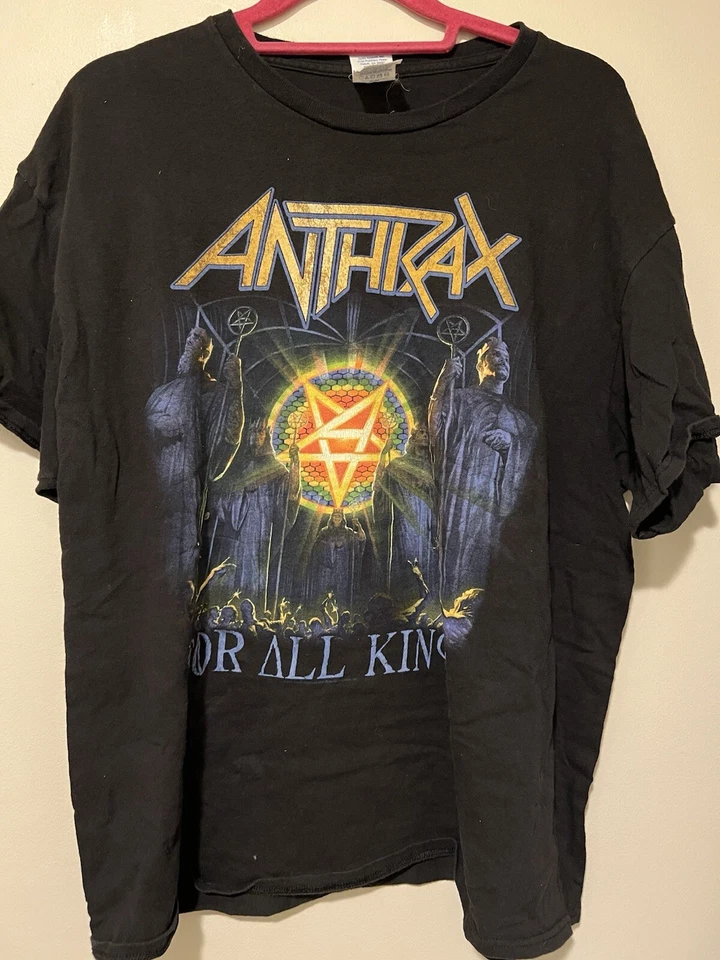 Camisa Anthrax For All Kings XL Foto 1 de 1