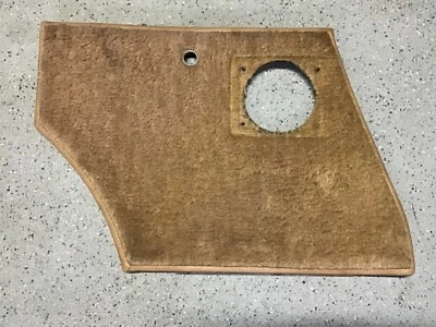 Jeep Grand Wagoneer 87 OEM Passenger Quarter Rear Interior Cargo Panel Tan Foto 1 de 2