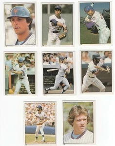 1981 Topps Album Stickers New York Mets Team Set - 8 Stickers - Picture 1 of 1