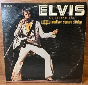 Elvis Presley As Recorded At Madison Square Garden Vinyl Album RCA LSP-4476 - Picture 1 of 8