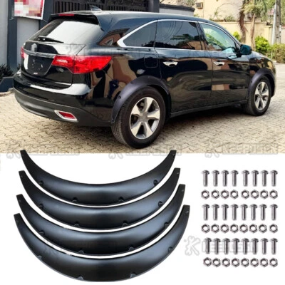 Guardabarros 4,5" 890 mm carrocería extra ancha arco rueda guardabarros para Acura MDX RDX Foto 1 de 4