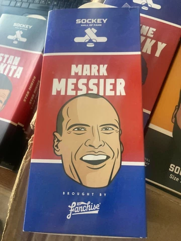 MARK MESSIER PAIR OF SOCKS RANGERS SIZE 7-12 NEW Cover