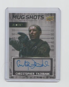 Tarjeta autógrafa de Christopher Fairbank (A) Upper Deck Alien 3 Movie Mug Shots 2021 - Imagen 1 de 2