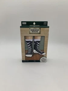 Calze sneaker stringate unisex moda bianco e nero sistema operativo più comode delle scarpe BN - Foto 1 di 7