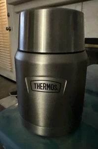 Termo Acero Inoxidable 16 Oz. Tarro de comida con cuchara, tamaño único acero inoxidable G19 - Imagen 1 de 2
