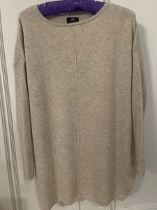 New F&F Cashmere Jumper 6 Lagen Sleeve Summer Lite Ex Long Body 67cm Rp89.00 - Picture 1 of 11