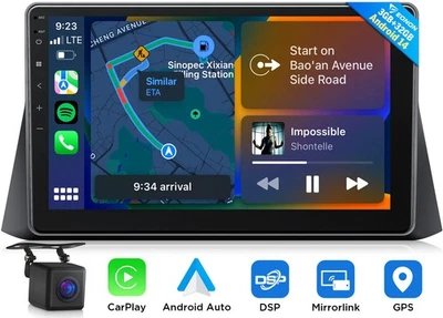CAM+ Android 14 HAC2X7 10.1" Car Radio Stereo CarPlay For Honda Accord 2009 2010 - Image 1 of 4