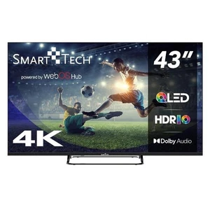 SMART TECH 43" 4K QLED SMART TV - 43QW02V - Foto 1 di 3