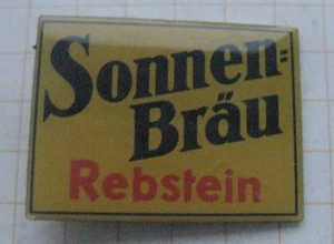 SONNEN-BRÄU / REBSTEIN SCHWEIZ ................................. Bier-Pin (282c) - Bild 1 von 1