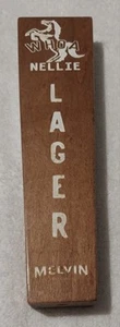 Melvin Brewing Lumberjack Figure WHOA NELLIE LAGER BEER TAP HANDLE - Picture 1 of 4