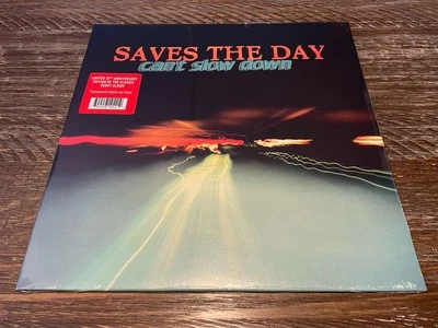 Saves the Day "Can't Slow Down" LP (Vinyl, Equal Vision) Transparent Black Ice - Image 1 of 2