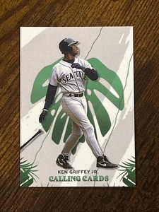 Biglietti da visita 2022 Topps X Juan Soto Ken Griffey Jr #64 Mariners - Foto 1 di 2