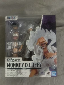 Bandai One Piece Z S.H. Figuarts Action Figure Monkey D. Luffy Gear 5 15 cm - Foto 1 di 4