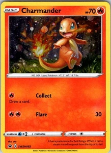 Charmander - Promo SWSH: Tarjetas Promocionales Espada y Escudo SWSH092 Casi Nuevo - Imagen 1 de 2