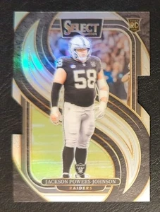 2024 Panini Select Jackson Powers-Johnson RC Premier Silver Die-Cut #148 - Picture 1 of 2