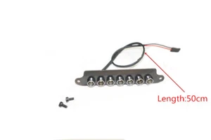 Sistema de iluminación de lámpara LED para parachoques delantero para Traxxas 6S 8S X-MAXX XMAXX - Imagen 1 de 16