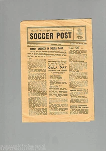 #T102. 1971 MANLY WARRINGAH SOCCER ASSOCIATION NEWS LETTER - Picture 1 of 3