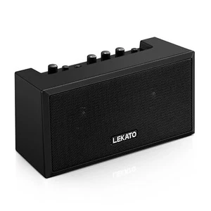 Amplificador de Guitarra LEKATO Inalámbrico Bluetooth 2 Canales Altavoz 5W Recargable - Imagen 1 de 14