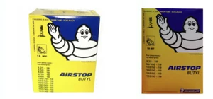 COPPIA CAMERA D'ARIA MICHELIN 3.25 19 3.50 18 19MF 18MG PER MOTO - Imagen 1 de 4