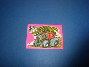 FANTASTIC ODD RODS sticker/card #78 Donruss 1973 PINK First series - Picture 1 of 5