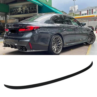 für BMW 5er G30 Limo Heckspoiler GLANZ SCHWARZ LACKIERT M5 Optik Heckflügel - Bild 1 von 4