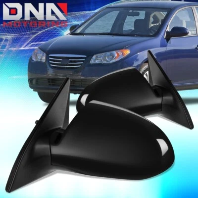 PARA HYUNDAI ELANTRA 2007-2010 PAR ESTILO OE MANUAL PUERTA LATERAL ESPEJO REPUESTO Foto 1 de 4