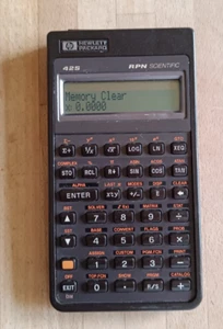 Calculatrice scientifique Hewlett-Packard HP-42S RPN 1987 bid / from 1 € - Photo 1/20
