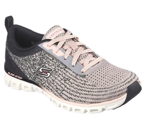 Skechers / HEAD START / Glide Step Sport / BLACK-LIGHT PINK / NIB / Reg $90 - Picture 1 of 12