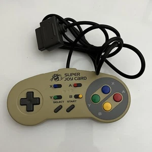 Super Nintendo SNES Hudson Soft Super Joy Card Controller w Auto Fire HC-691 - Picture 1 of 6
