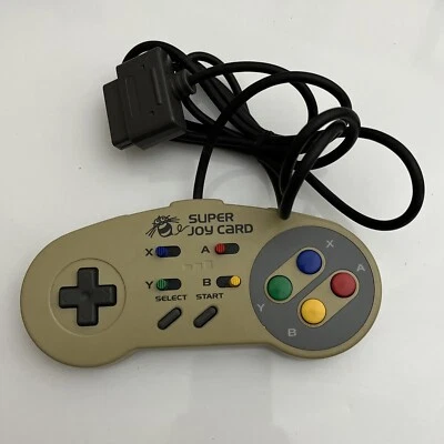 Super Nintendo SNES Hudson Soft Super Joy Card Controller w Auto Fire HC-691 - Image 1 of 4
