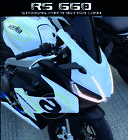 RS 660 STICKERS DECALS kit for Tank, Body motorbikers REFLECTIV VINYL