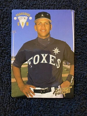 Alex Rodriguez Pre-Rookie Card XRC 1994 "Franchise Gem" #55 Action Packed - Image 1 of 2
