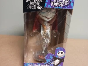 Sally Head Knocker Nightmare Before Christmas 2002 Bobble Head 32250 NECA NEW - Picture 1 of 5